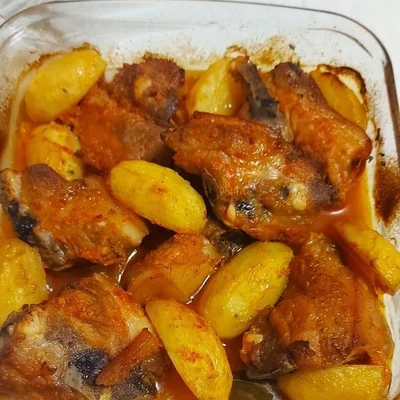 Recipe of Pork ribs in the oven on the DeliRec recipe website