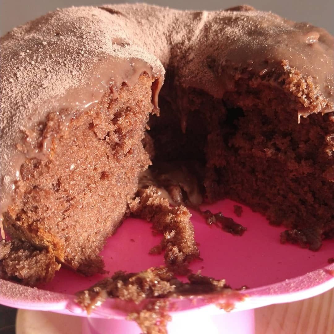 Photo of the Chocolate Cake in the Molhadinho Air Fryer – recipe of Chocolate Cake in the Molhadinho Air Fryer on DeliRec