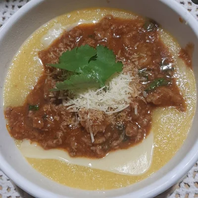 Recipe of spoon polenta on the DeliRec recipe website