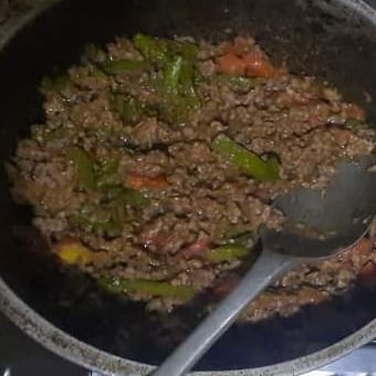 Photo of the Minced meat with peppers – recipe of Minced meat with peppers on DeliRec