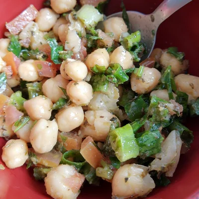 Recipe of Chickpea salad on the DeliRec recipe website