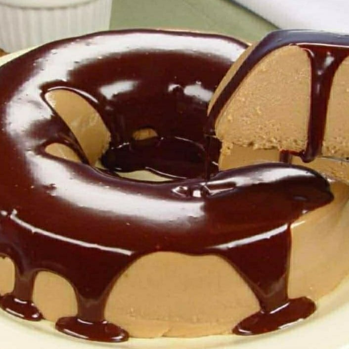 Photo of the Cappuccino flan with chocolate syrup. – recipe of Cappuccino flan with chocolate syrup. on DeliRec