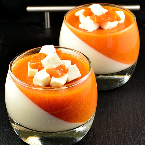 Photo of the Apricot and Vanilla Panna Cotta – recipe of Apricot and Vanilla Panna Cotta on DeliRec