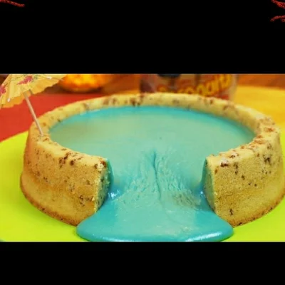 Recipe of Paçoquita Pool Cake on the DeliRec recipe website