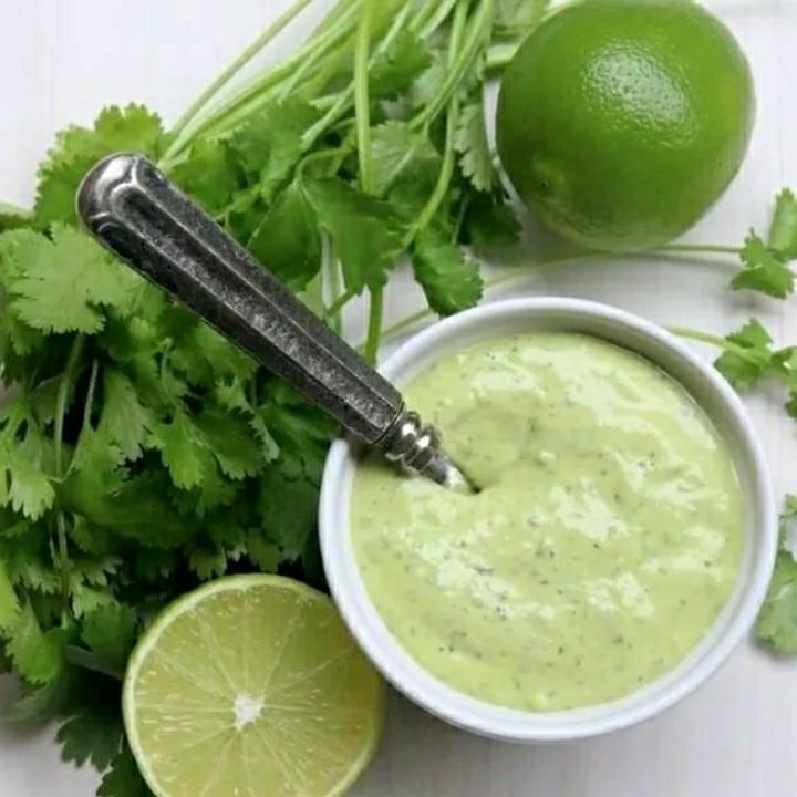 Photo of the Low carb green garlic sauce – recipe of Low carb green garlic sauce on DeliRec
