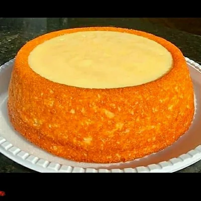 Recipe of Pool cake with nest frosting on the DeliRec recipe website
