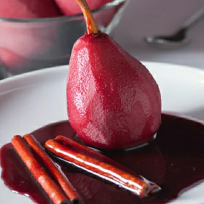 Recipe of pear in wine on the DeliRec recipe website