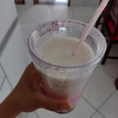 Recipe of Banana and oat smoothie on the DeliRec recipe website