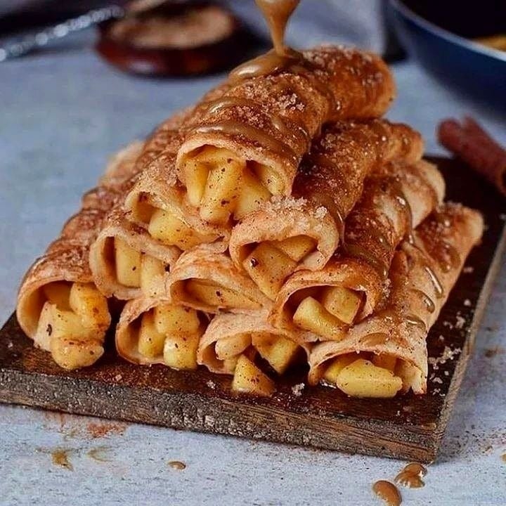 Photo of the Cinnamon and Apple Crepes – recipe of Cinnamon and Apple Crepes on DeliRec