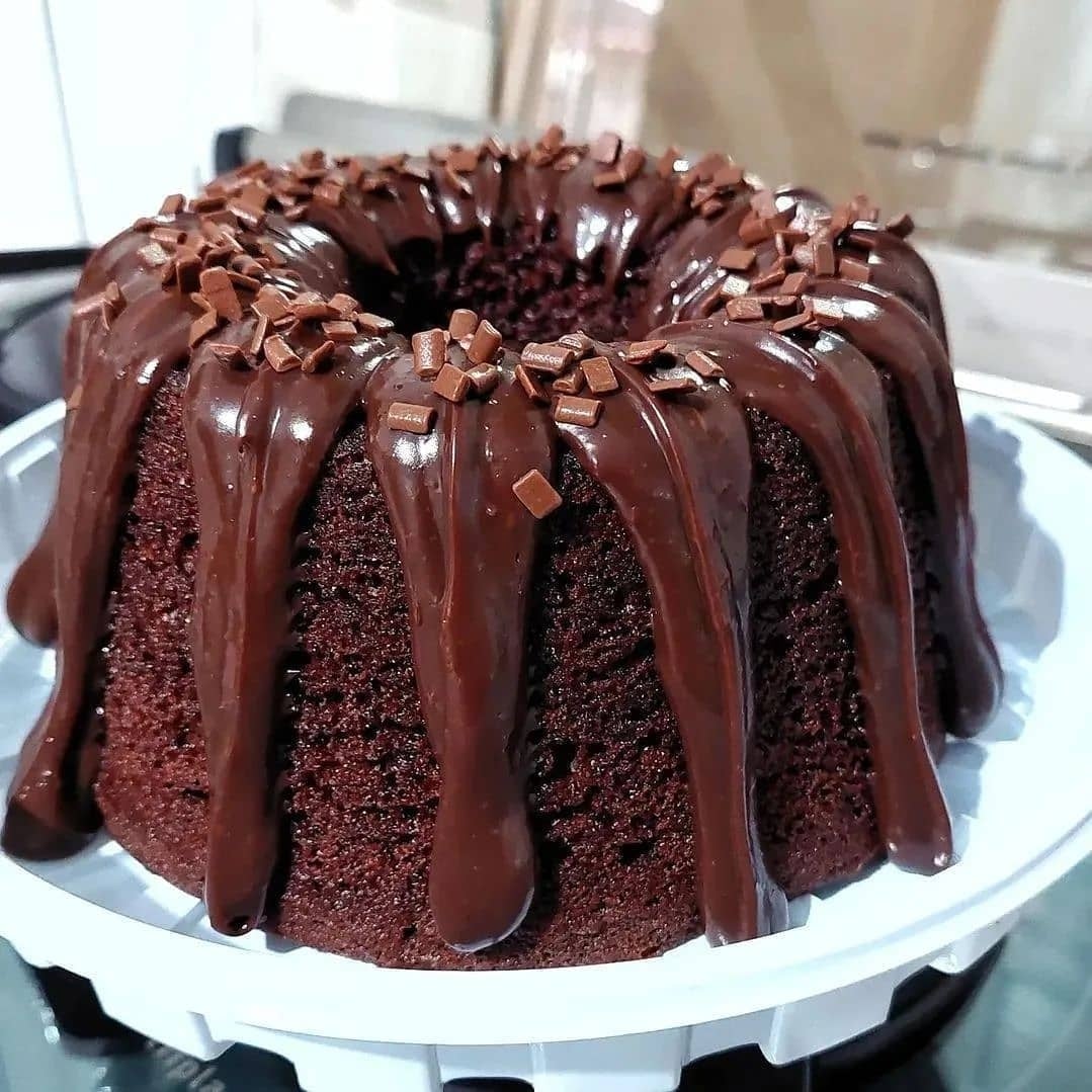 Foto aus dem Einfacher Schokoladenkuchen - Einfacher Schokoladenkuchen Rezept auf DeliRec