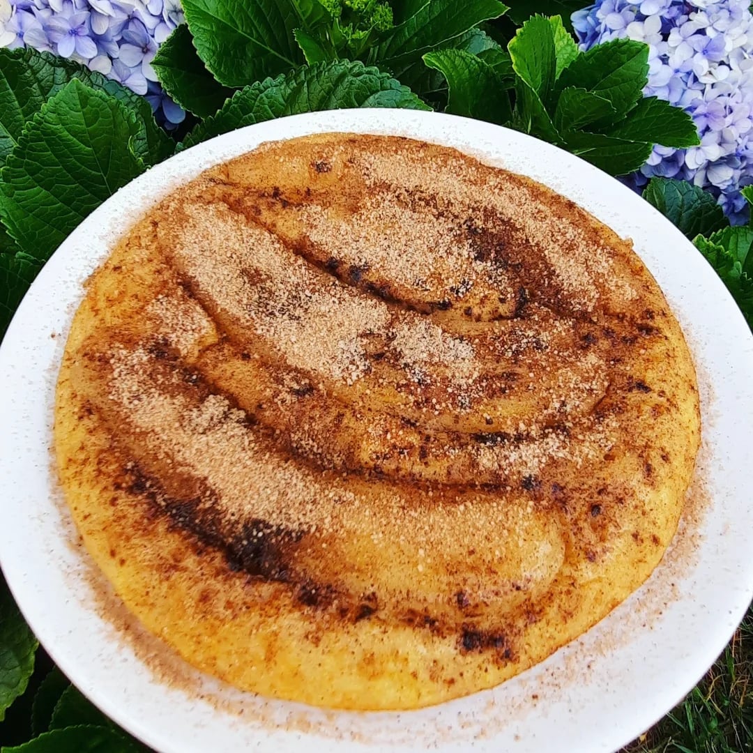Photo of the Healthy banana cake in the skillet – recipe of Healthy banana cake in the skillet on DeliRec