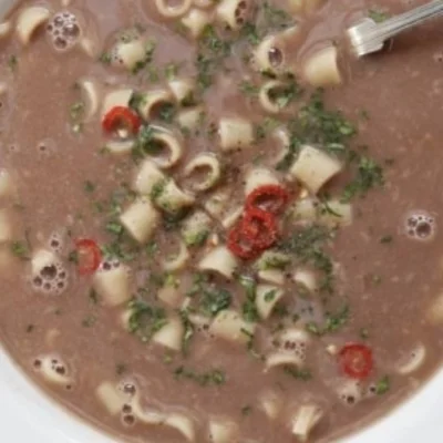 Recipe of Bean Soup With Pasta on the DeliRec recipe website