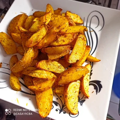 Recipe of Rustic Potato in the Airfryer on the DeliRec recipe website
