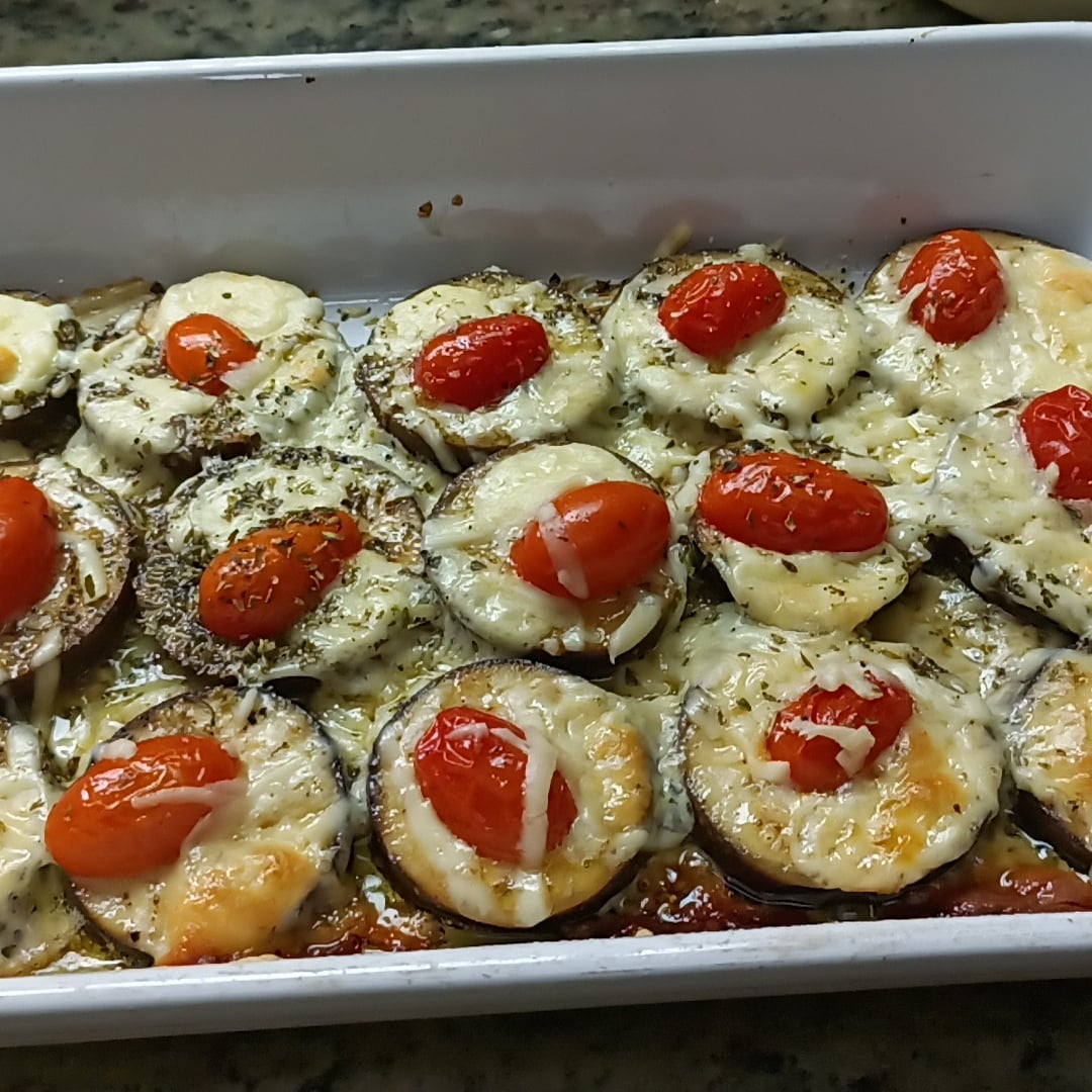 Photo of the Roasted Eggplant with Cherry Tomatoes – recipe of Roasted Eggplant with Cherry Tomatoes on DeliRec