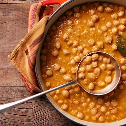 Photo of the cooked chick peas – recipe of cooked chick peas on DeliRec