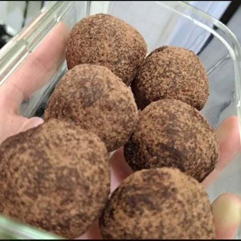 Photo of the raw chocolate truffle – recipe of raw chocolate truffle on DeliRec