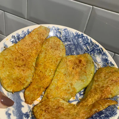 Recipe of Roasted chayote with parmesan crust on the DeliRec recipe website