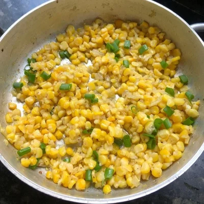 Recipe of seasoned green corn on the DeliRec recipe website