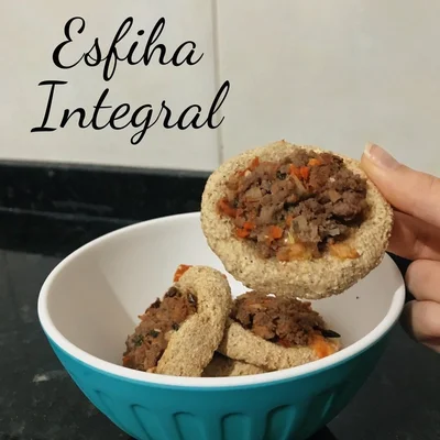 Recipe of whole sfiha on the DeliRec recipe website