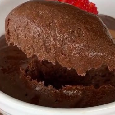 Foto da Mousse de chocolate com 2 ingredientes  - receita de Mousse de chocolate com 2 ingredientes  no DeliRec