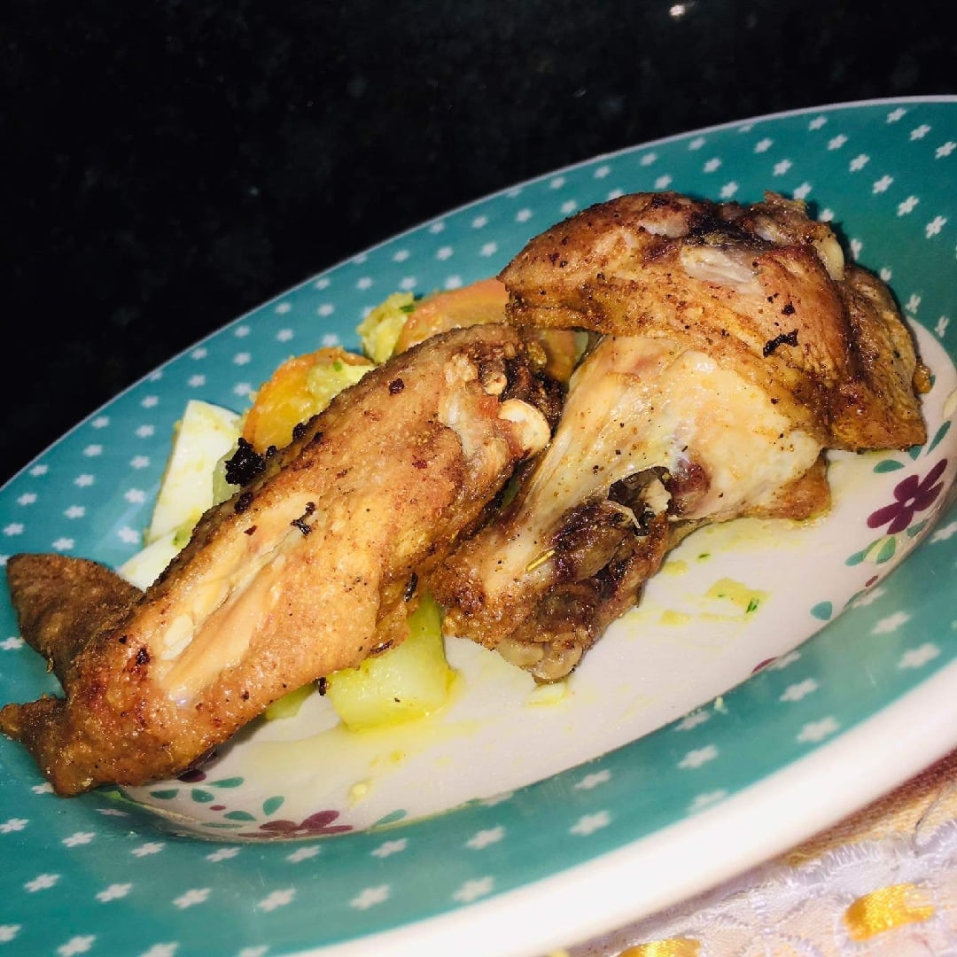 Photo of the Fried Chicken with Mustard Seasoning – recipe of Fried Chicken with Mustard Seasoning on DeliRec