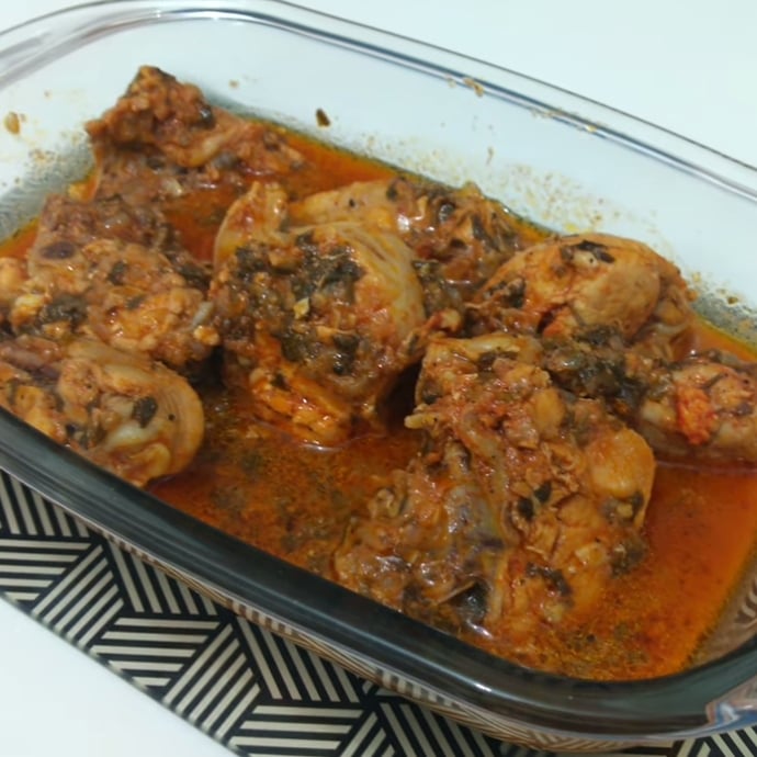 Photo of the cooked chicken – recipe of cooked chicken on DeliRec
