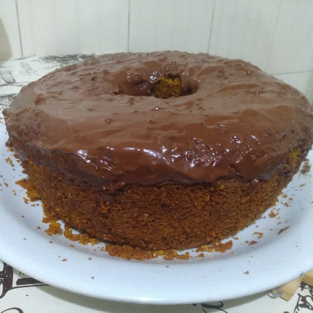 Photo of the Carrot cake with full chocolate 😋 – recipe of Carrot cake with full chocolate 😋 on DeliRec