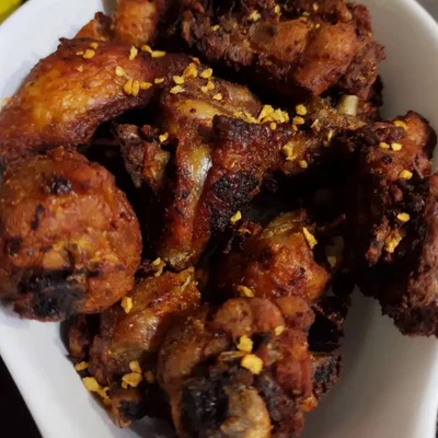 Recipe of Fried chicken thigh on the DeliRec recipe website