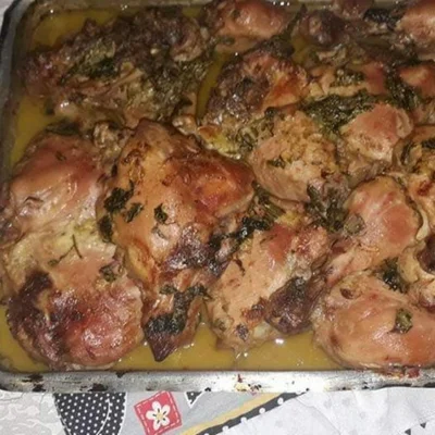 Recipe of Thigh and on roasted thigh on the DeliRec recipe website