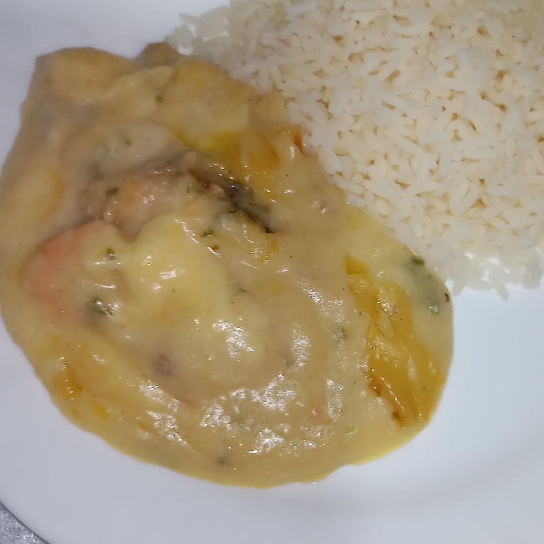 Photo of the Shrimp gratin with cassava cream – recipe of Shrimp gratin with cassava cream on DeliRec