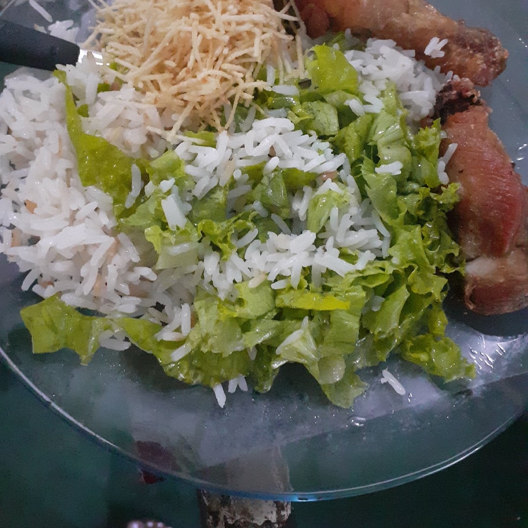 Photo of the Rice with Sauteed Lettuce – recipe of Rice with Sauteed Lettuce on DeliRec