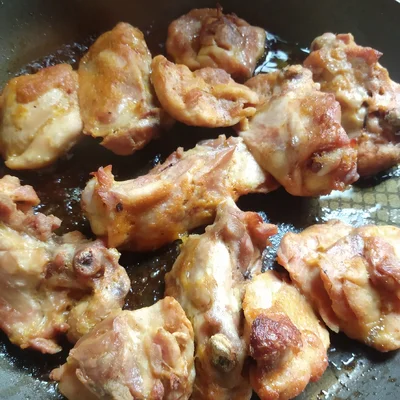 Recipe of Fried chicken thigh on the DeliRec recipe website