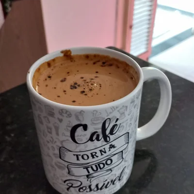 Recipe of creamy cappuccino on the DeliRec recipe website