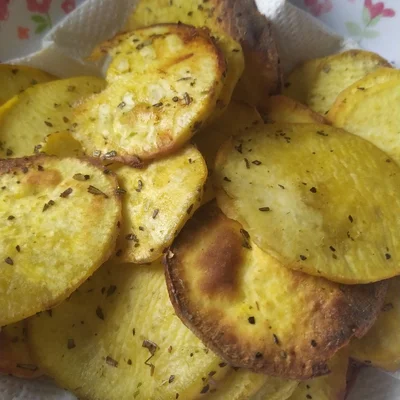 Recipe of Sweet potato chips 🍠 on the DeliRec recipe website
