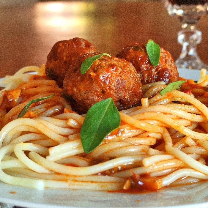 Foto da Espaguete com pelota - receita de Espaguete com pelota no DeliRec