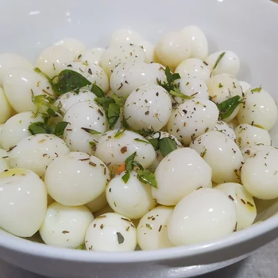 Recipe of Quail egg with fine herbs on the DeliRec recipe website