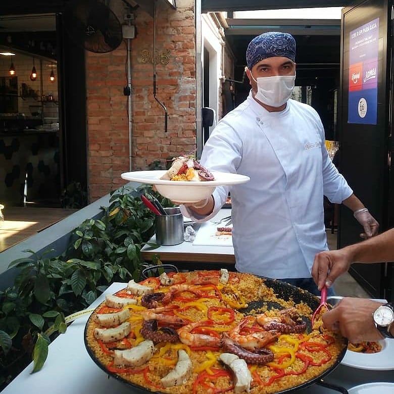 Photo of the Valencian Seafood Paella – recipe of Valencian Seafood Paella on DeliRec
