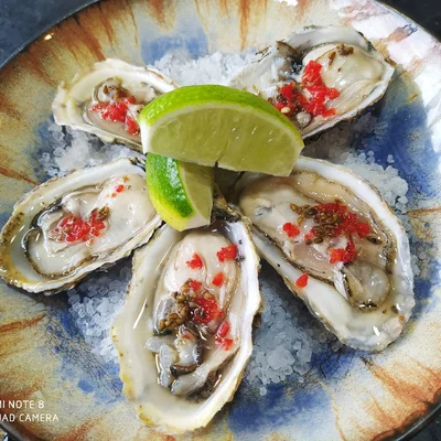 Receta de ostras de florida en el sitio web de recetas de DeliRec