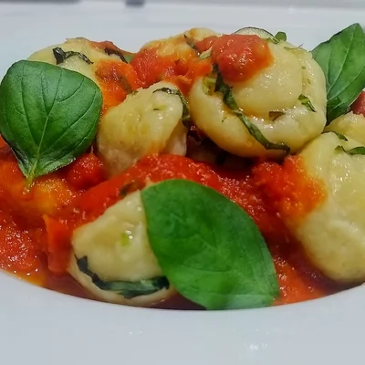 Recipe of Mushroom shaped gnocchi on the DeliRec recipe website