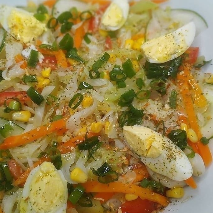 Photo of the Cabbage Salad with Egg – recipe of Cabbage Salad with Egg on DeliRec