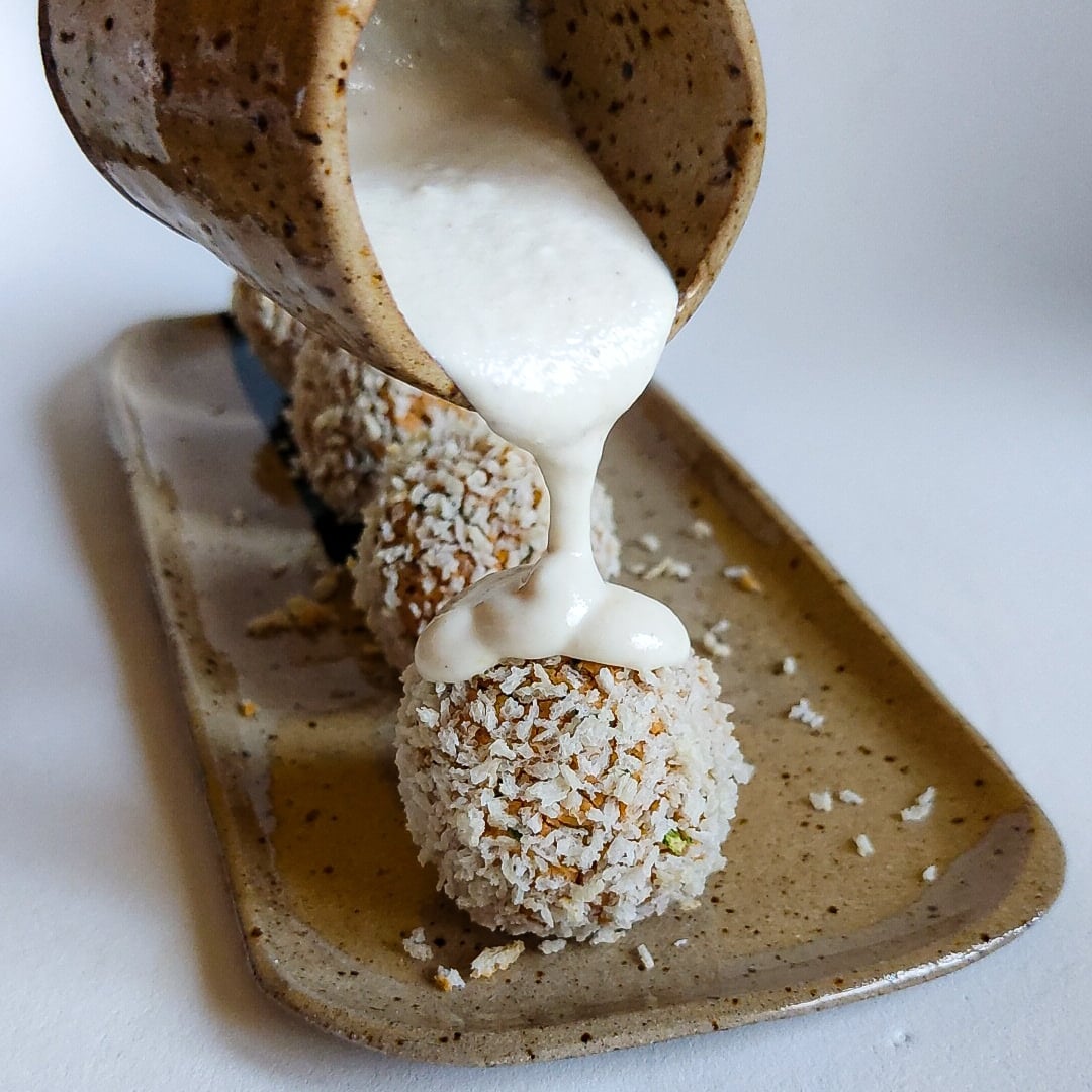 Foto da Bolinho assado com feijão manteiguinha  - receita de Bolinho assado com feijão manteiguinha  no DeliRec
