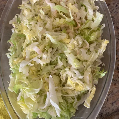 Recipe of  American lettuce salad on the DeliRec recipe website