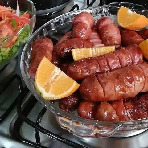 Photo of the Oven grilled sausage – recipe of Oven grilled sausage on DeliRec