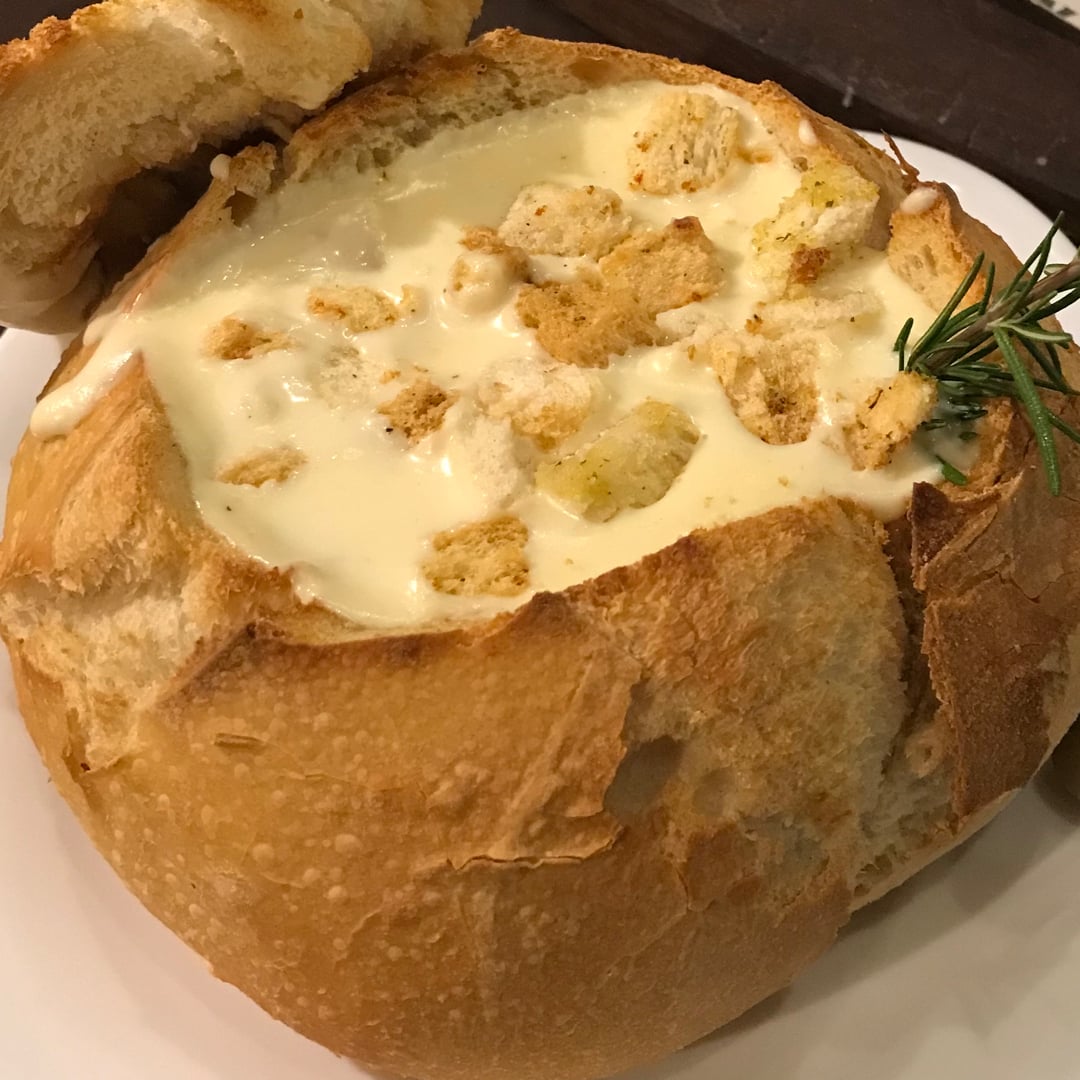 Photo of the soup on bread – recipe of soup on bread on DeliRec