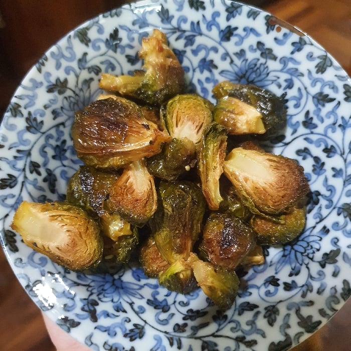 Photo of the Roasted Brussels Sprouts. – recipe of Roasted Brussels Sprouts. on DeliRec