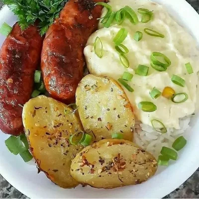 Recipe of simple mashed potato on the DeliRec recipe website
