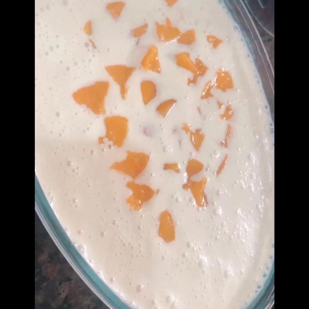 Photo of the peach cream – recipe of peach cream on DeliRec