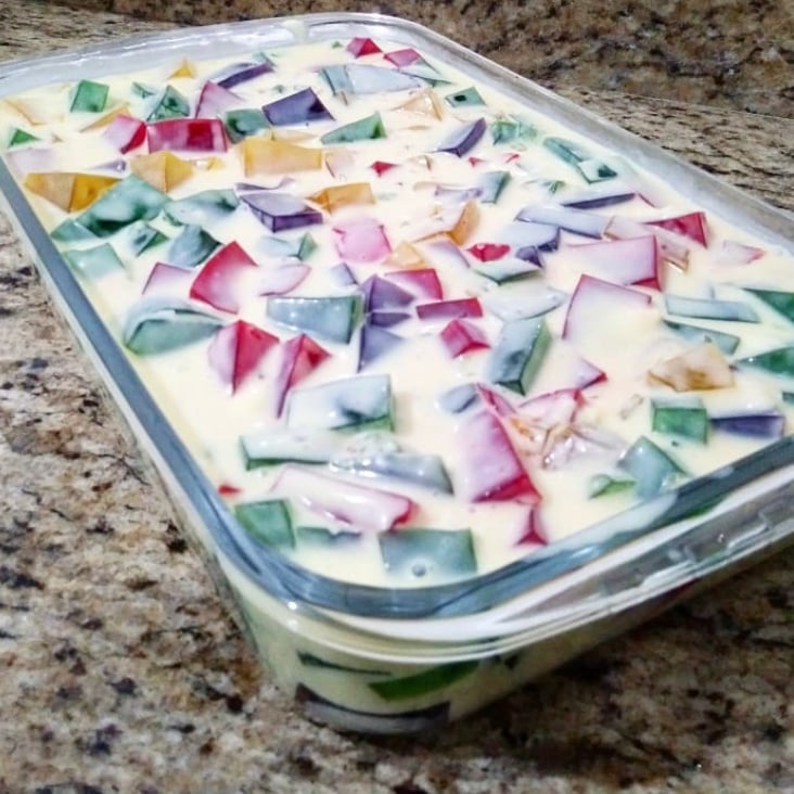 Foto da Mosaico de gelatina - receita de Mosaico de gelatina no DeliRec