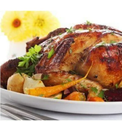 Recipe of Roasted chicken in soy sauce note: 24 hours rest on the DeliRec recipe website