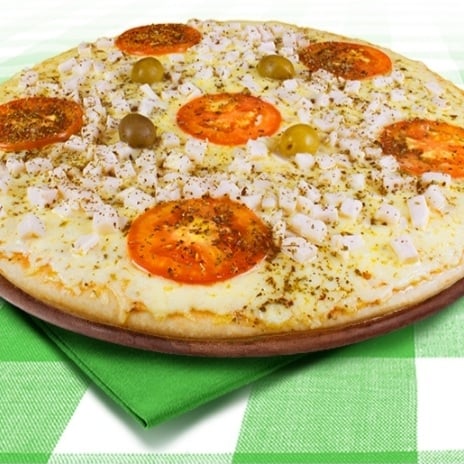 Foto da Pizza de palmito  - receita de Pizza de palmito  no DeliRec